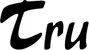 Produktbeispiel Schriftzug - Tru