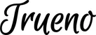 Produktbeispiel Schriftzug - Trueno