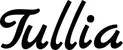 Produktbeispiel Schriftzug - Tullia