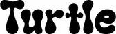Produktbeispiel Schriftzug - Turtle