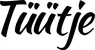 Produktbeispiel Schriftzug - Tüütje