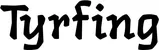 Produktbeispiel Schriftzug - Tyrfing
