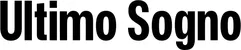 Produktbeispiel Schriftzug - Ultimo Sogno