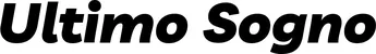 Produktbeispiel Schriftzug - Ultimo Sogno