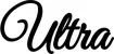 Produktbeispiel Schriftzug - Ultra