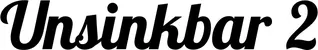 Produktbeispiel Schriftzug - Unsinkbar 2