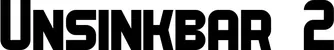 Produktbeispiel Schriftzug - Unsinkbar 2