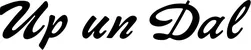 Produktbeispiel Schriftzug - Up un Dal