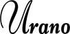 Produktbeispiel Schriftzug - Urano
