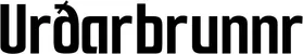Produktbeispiel Schriftzug - Urðarbrunnr