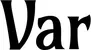 Produktbeispiel Schriftzug - Var