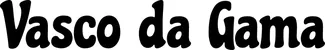 Produktbeispiel Schriftzug - Vasco da Gama