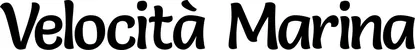 Produktbeispiel Schriftzug - Velocità Marina