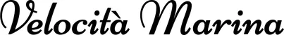 Produktbeispiel Schriftzug - Velocità Marina