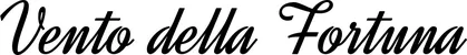 Produktbeispiel Schriftzug - Vento della Fortuna