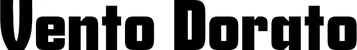 Produktbeispiel Schriftzug - Vento Dorato