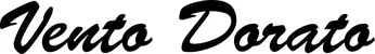 Produktbeispiel Schriftzug - Vento Dorato