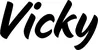 Produktbeispiel Schriftzug - Vicky