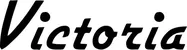 Produktbeispiel Schriftzug - Victoria