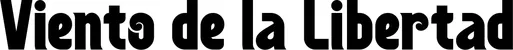 Produktbeispiel Schriftzug - Viento de la Libertad