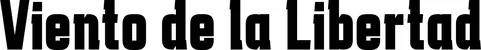 Produktbeispiel Schriftzug - Viento de la Libertad