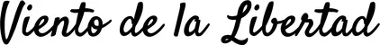 Produktbeispiel Schriftzug - Viento de la Libertad
