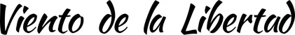 Produktbeispiel Schriftzug - Viento de la Libertad