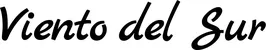 Produktbeispiel Schriftzug - Viento del Sur
