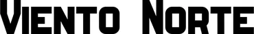 Produktbeispiel Schriftzug - Viento Norte