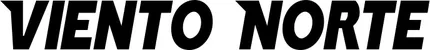 Produktbeispiel Schriftzug - Viento Norte