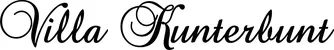 Produktbeispiel Schriftzug - Villa Kunterbunt
