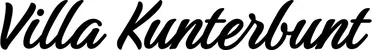 Produktbeispiel Schriftzug - Villa Kunterbunt