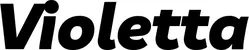 Produktbeispiel Schriftzug - Violetta