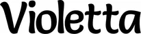 Produktbeispiel Schriftzug - Violetta