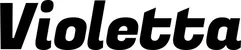 Produktbeispiel Schriftzug - Violetta