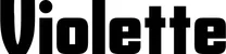Produktbeispiel Schriftzug - Violette