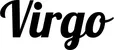 Produktbeispiel Schriftzug - Virgo