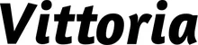 Produktbeispiel Schriftzug - Vittoria