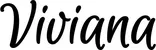 Produktbeispiel Schriftzug - Viviana