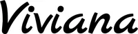Produktbeispiel Schriftzug - Viviana