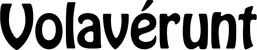 Produktbeispiel Schriftzug - Volavérunt