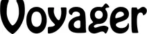 Produktbeispiel Schriftzug - Voyager