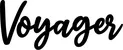 Produktbeispiel Schriftzug - Voyager