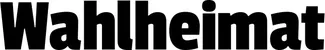 Produktbeispiel Schriftzug - Wahlheimat