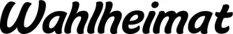 Produktbeispiel Schriftzug - Wahlheimat