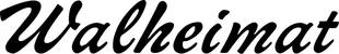 Produktbeispiel Schriftzug - Walheimat