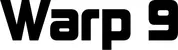 Produktbeispiel Schriftzug - Warp 9