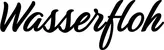 Produktbeispiel Schriftzug - Wasserfloh