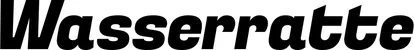 Produktbeispiel Schriftzug - Wasserratte
