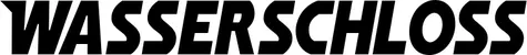 Produktbeispiel Schriftzug - Wasserschloss